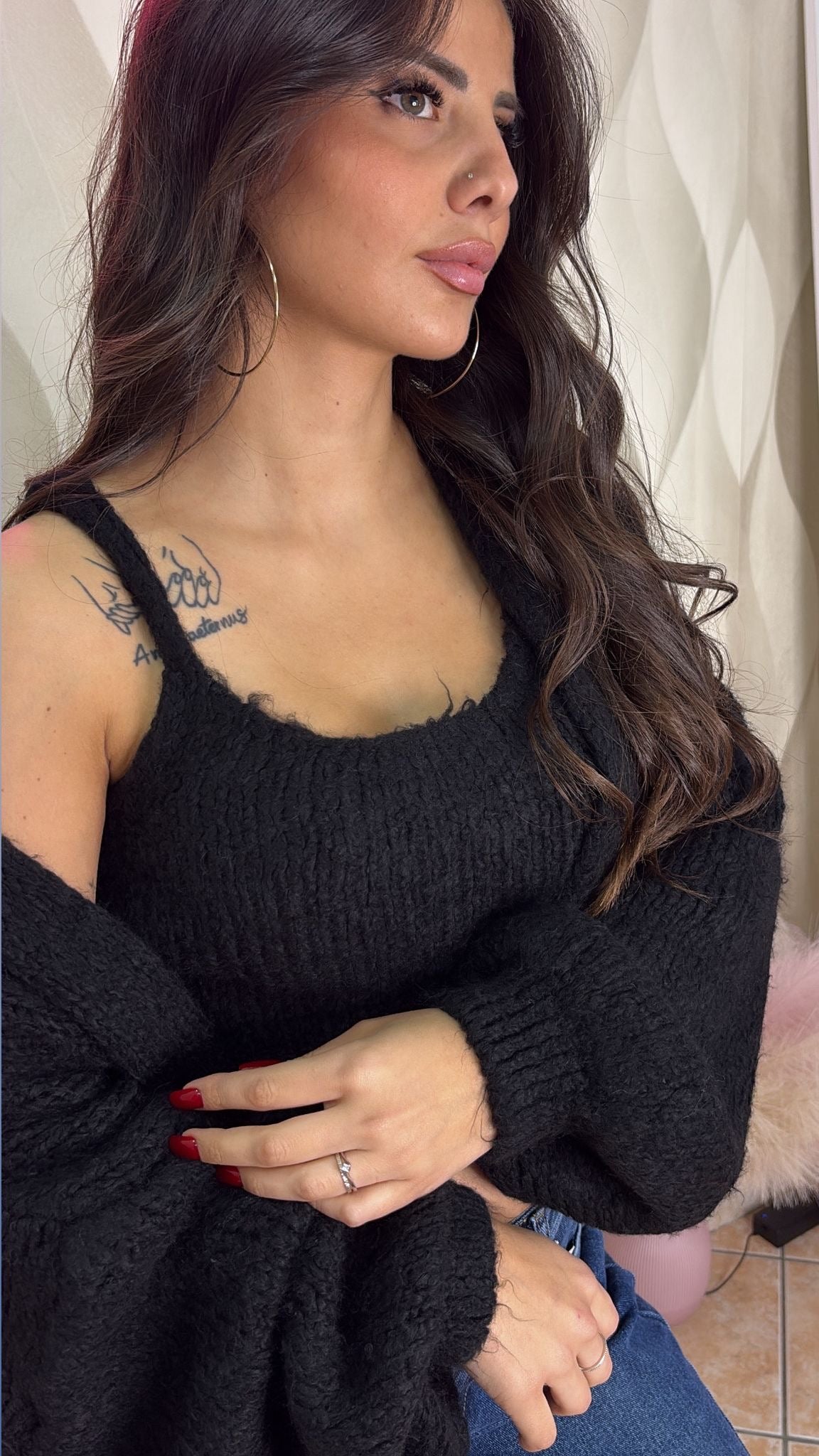 Cardigan con top Wendy