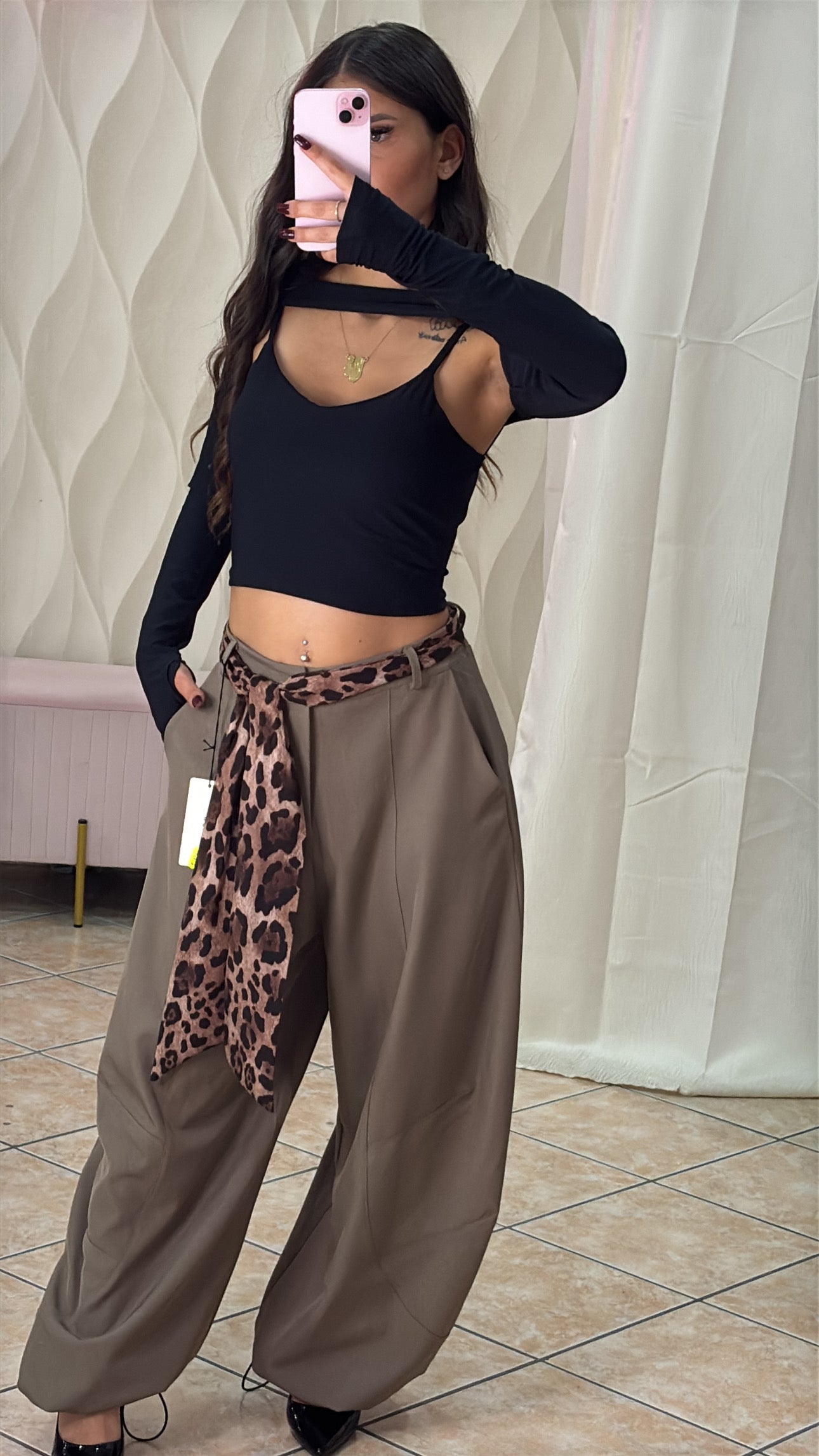 Pantalone ballon Foulard