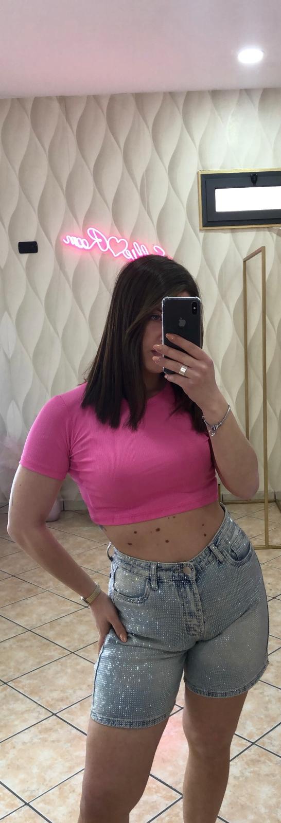 MAGLIA A COSTINE CROP cod 5083