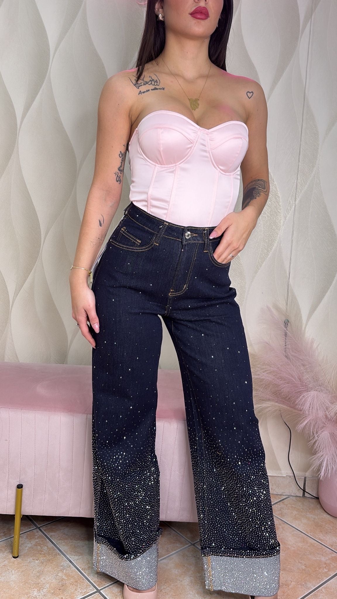 Jeans pioggia di stelle