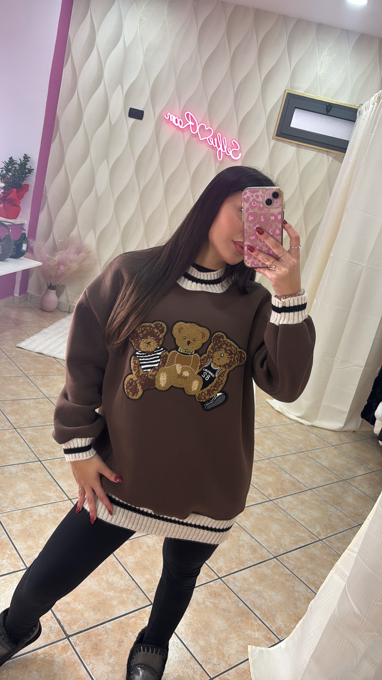Maxi Pull teddy over
