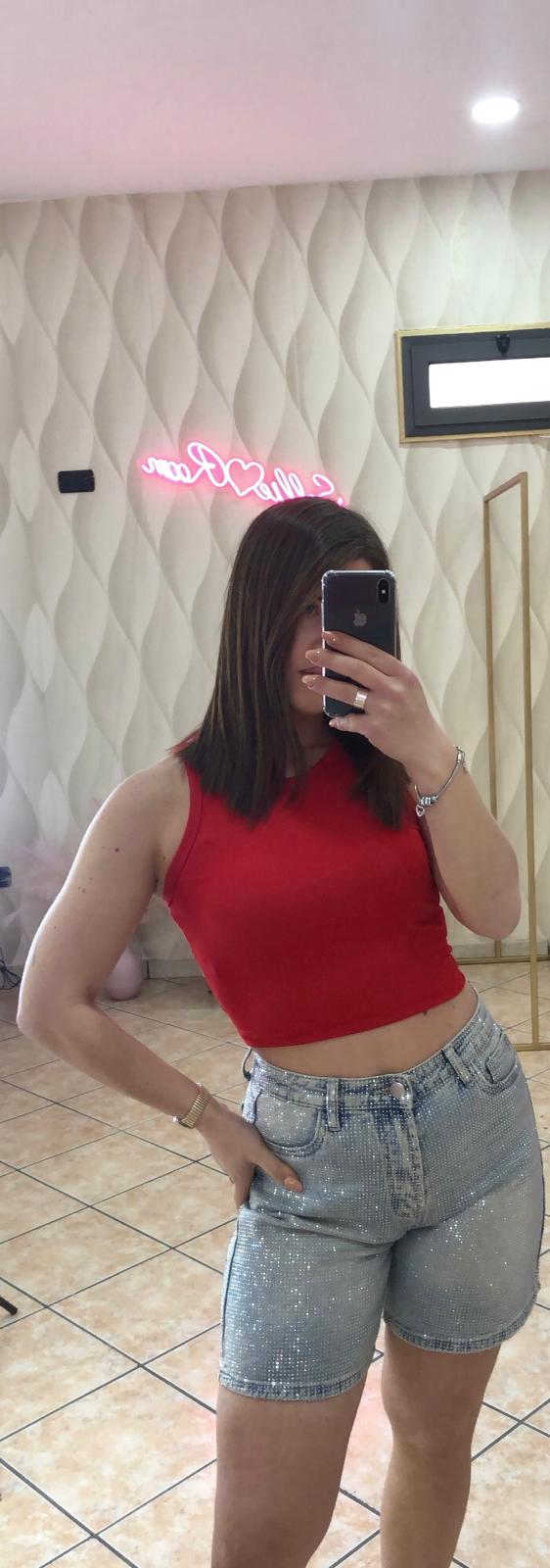 MAGLIA CROP A GIRO cod 5118