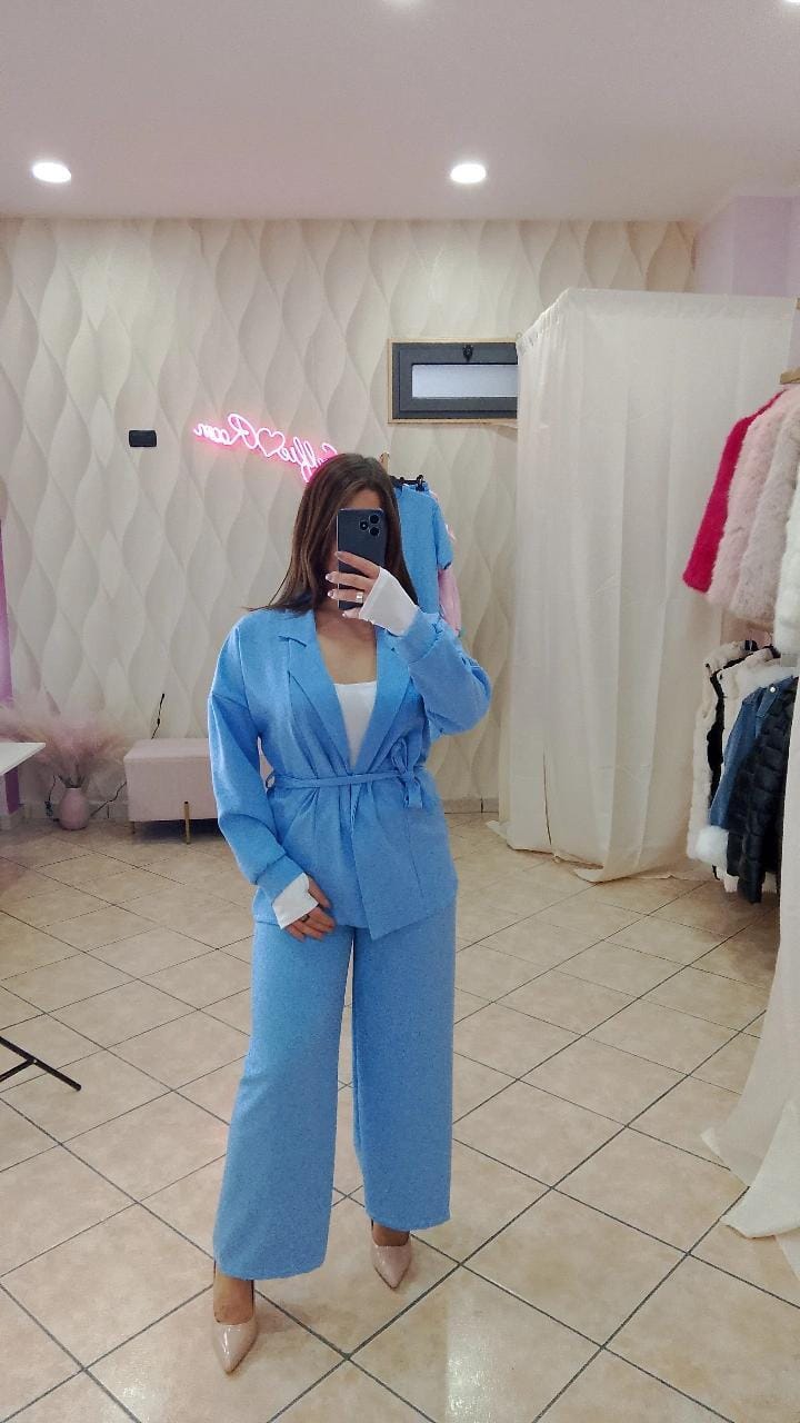 Tailleur con laccio cod 3697