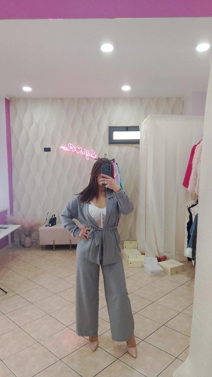 Tailleur con laccio cod 3697