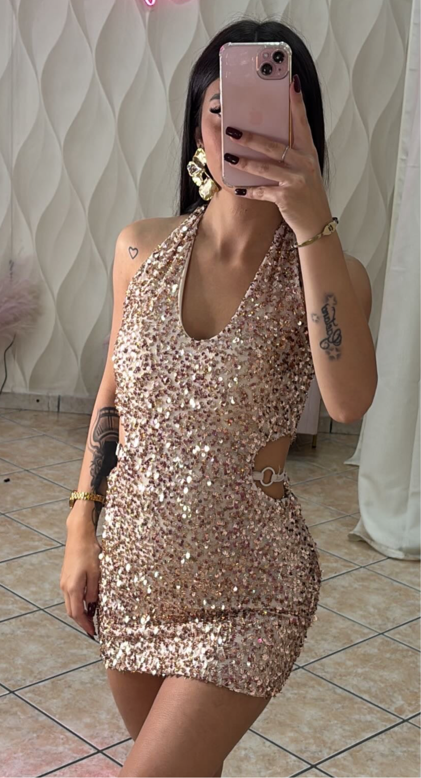 Mini dress paillettes