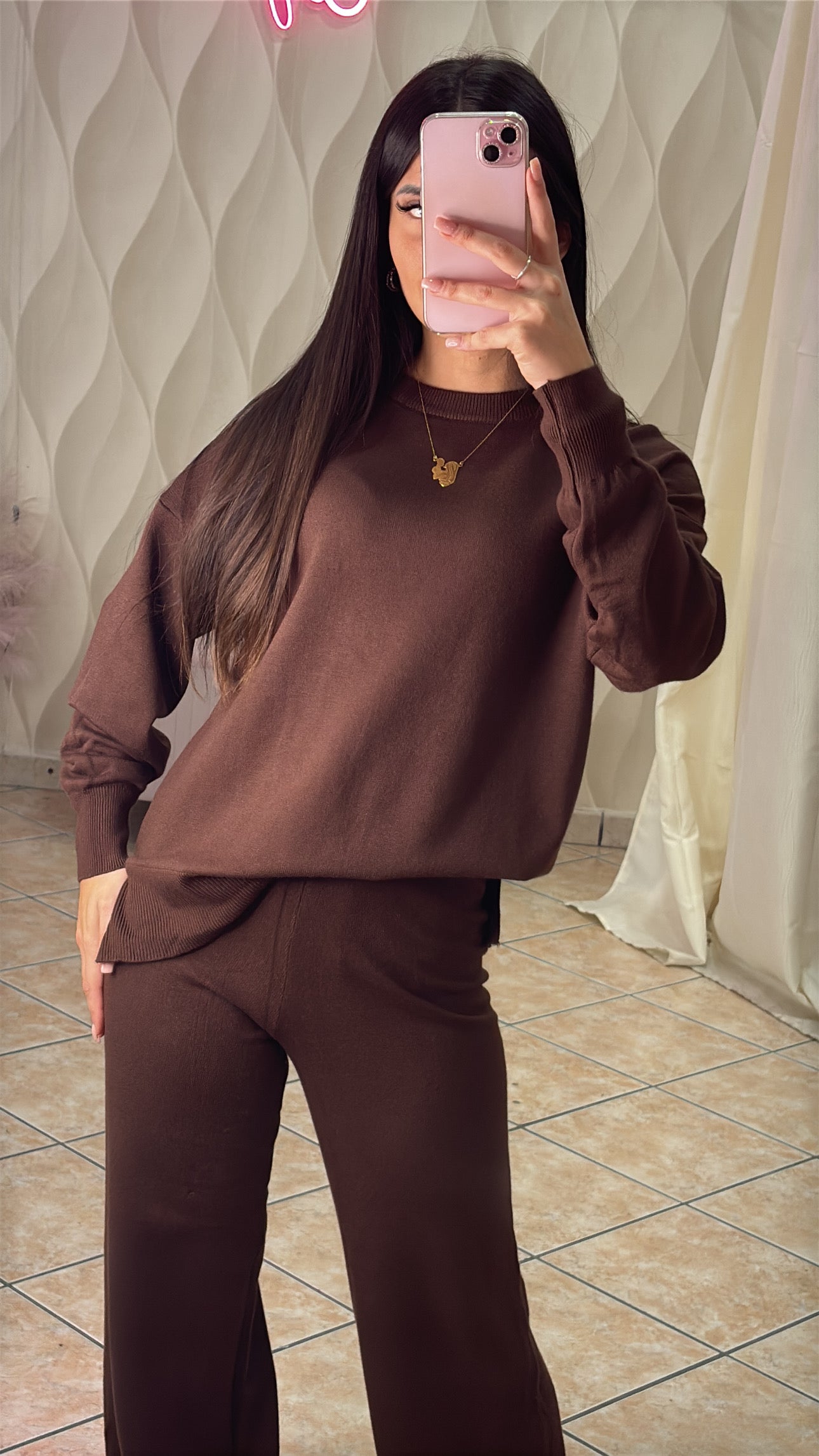 Coordinato in lana Rebby