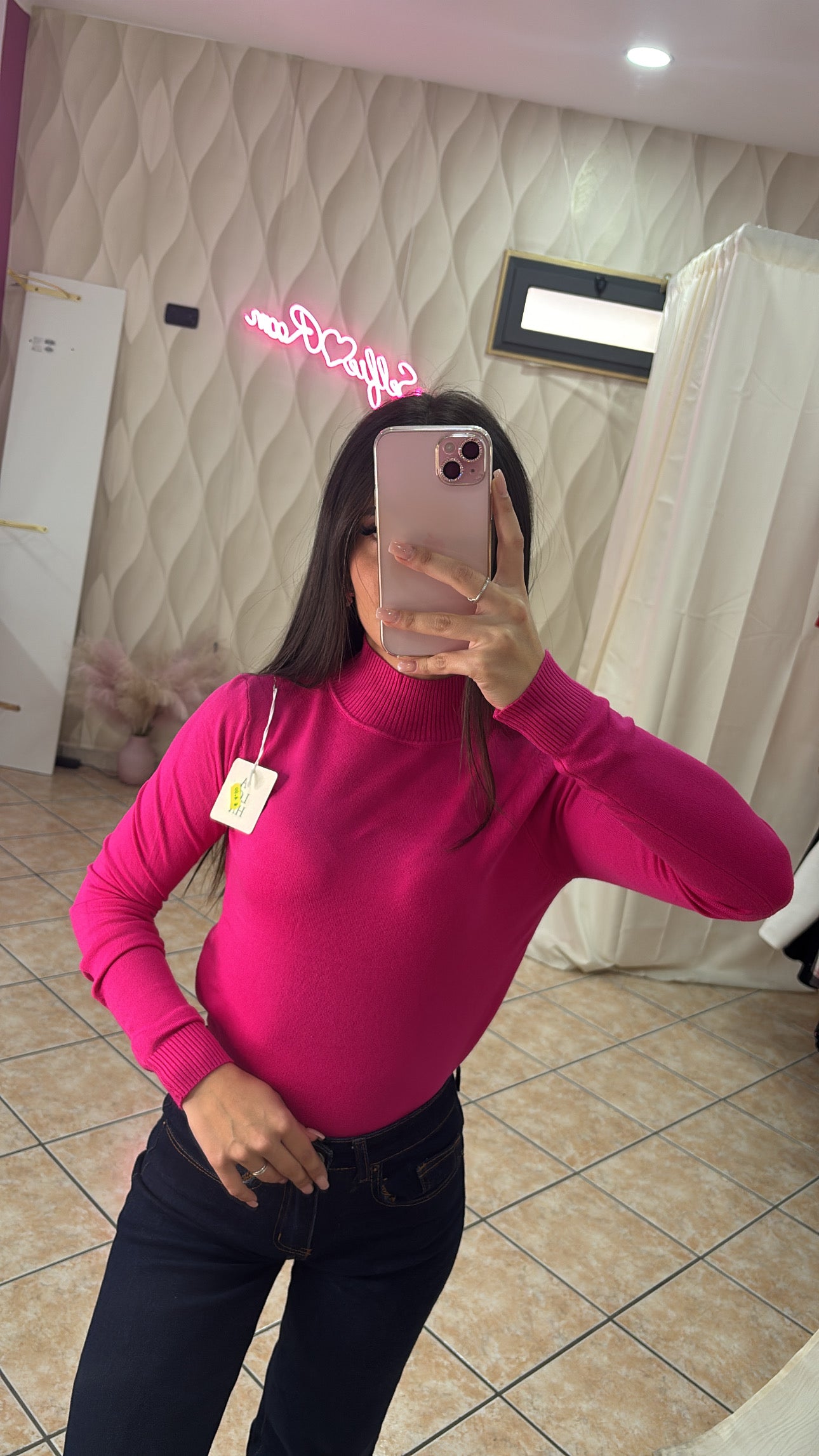 Dolcevita mezzo collo