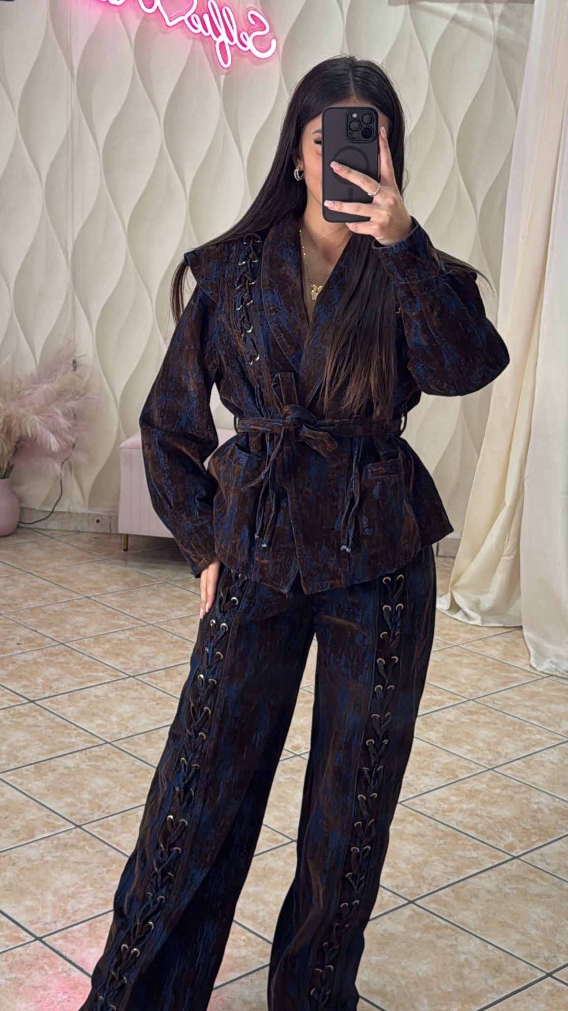 Coordinato Priscilla Brown