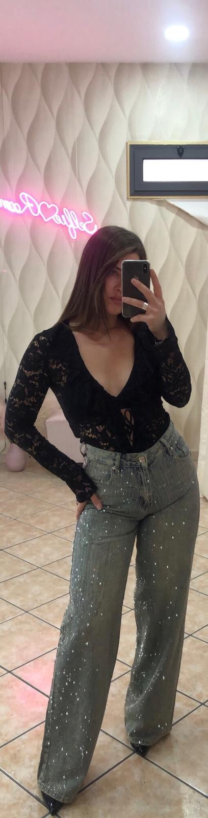 Maglia in pizzo