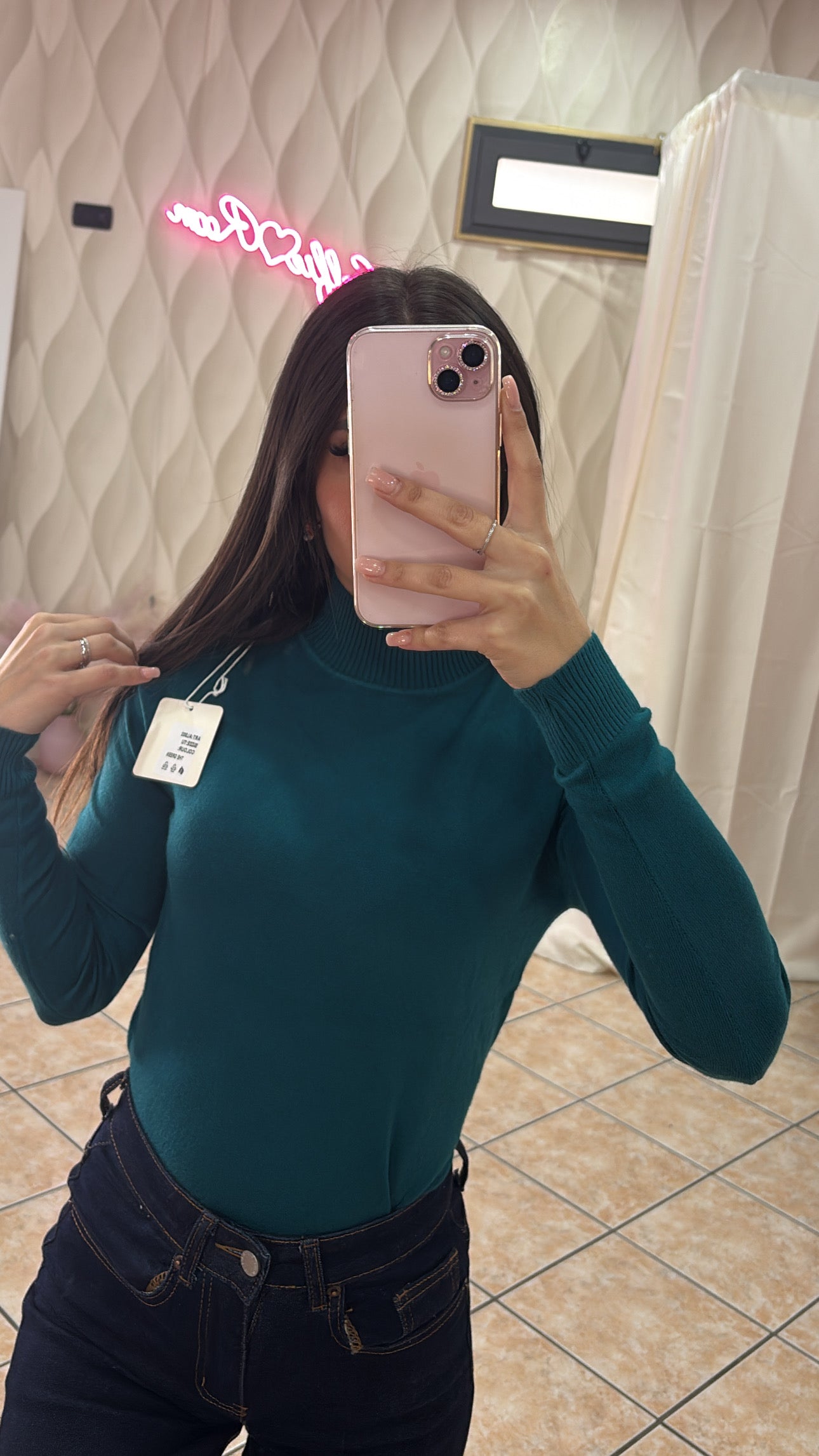 Dolcevita mezzo collo