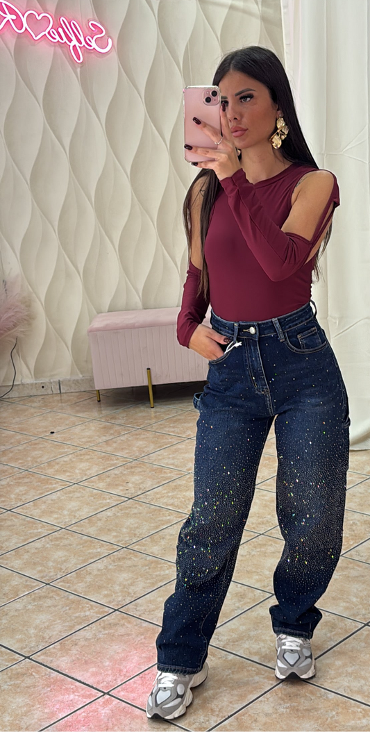 Jeans diamonds ballon
