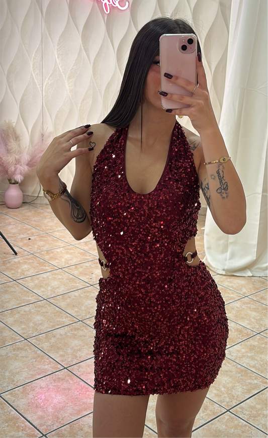 Mini dress paillettes