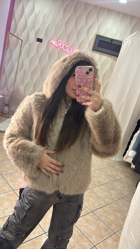 Pelliccia cammello