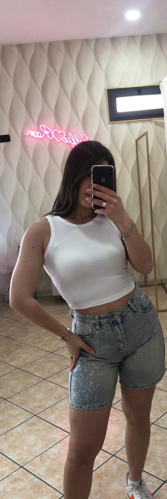 MAGLIA CROP A GIRO  cod 5118