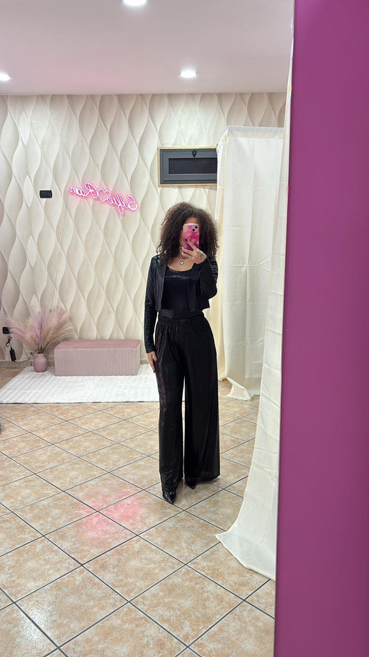 Pantalone shine  nero